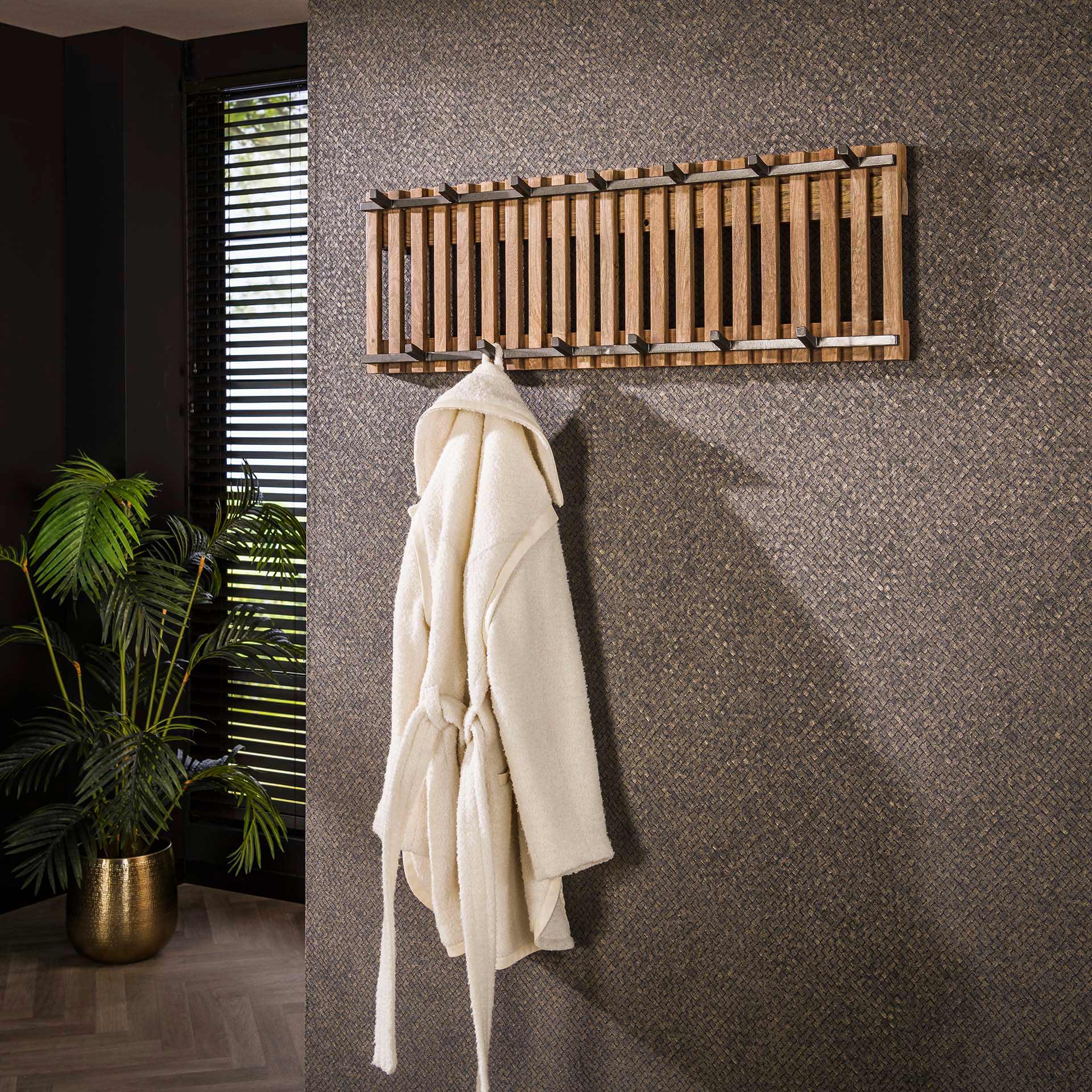 Home Designs Garderobe tweak 13 Haken 100cm breit mango Sandfarbe