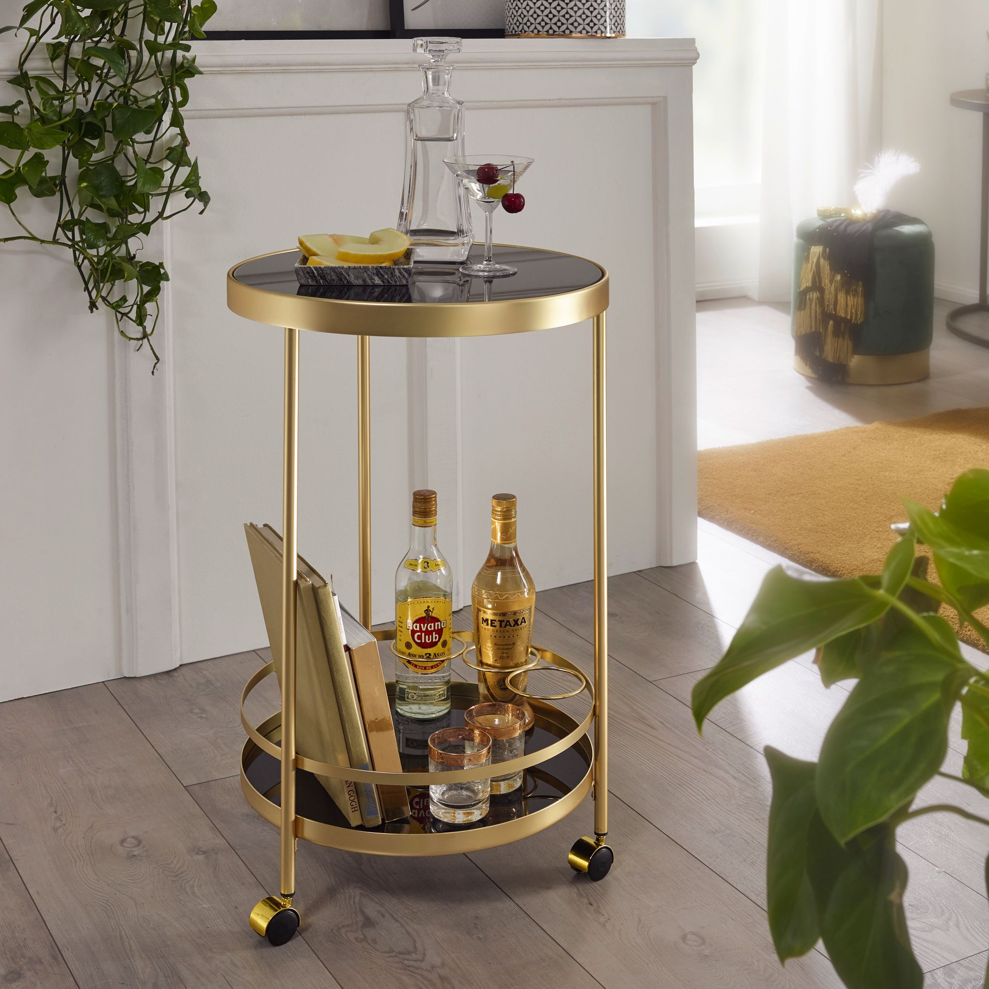 52221-WOHNLING-Design-Servierwagen-Gold----cm-Teewagen-Metall-mit-Rollen---Speisewagen-mit-Glasplatten---Barwagen-rund-75-cm-hoch---Kuechentrolley-mit-Flaschenhalter-modern---Rollwagen-_1.jpg