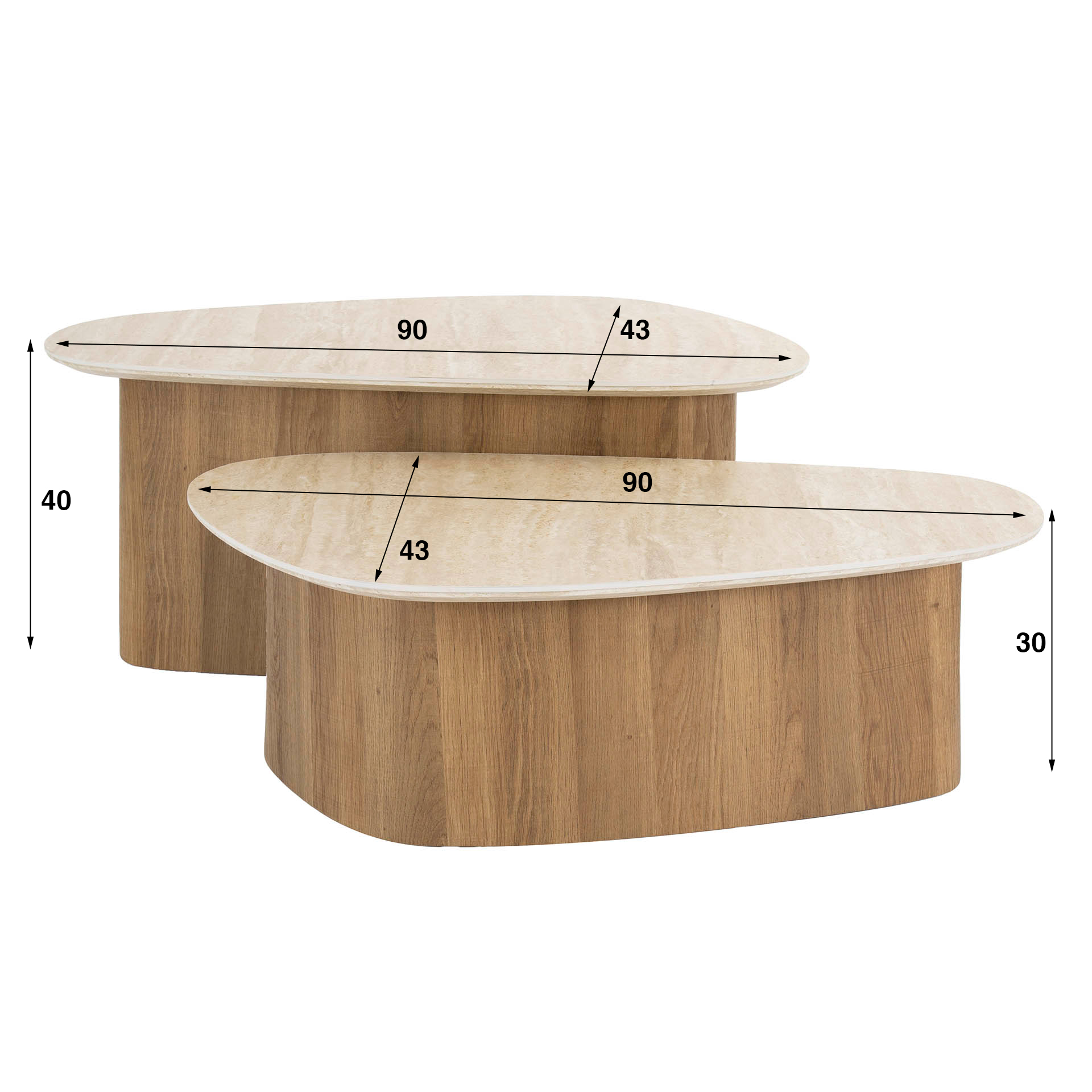 Couchtisch-Set dreieckiges – Stilvolle Vielseitigkeit Couchtisch-Set dreieckiges – Stilvolle Vielseitigkeit