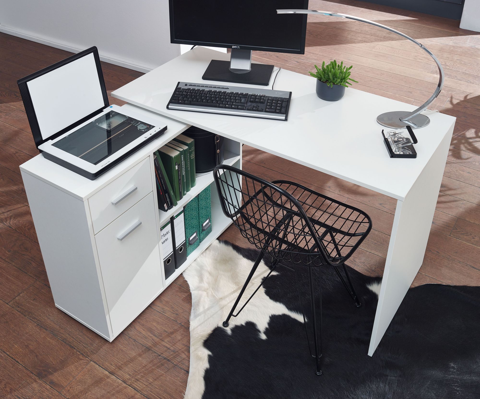 45943-WOHNLING-Design-Schreibtisch-mit-Regal-Eckschreibtisch-Weiss---Moderner-Buerotisch---Computertisch-Arbeitszimmer---Winkelschreibtisch-Home-Office-WL5-305-WL5-305_4.jpg