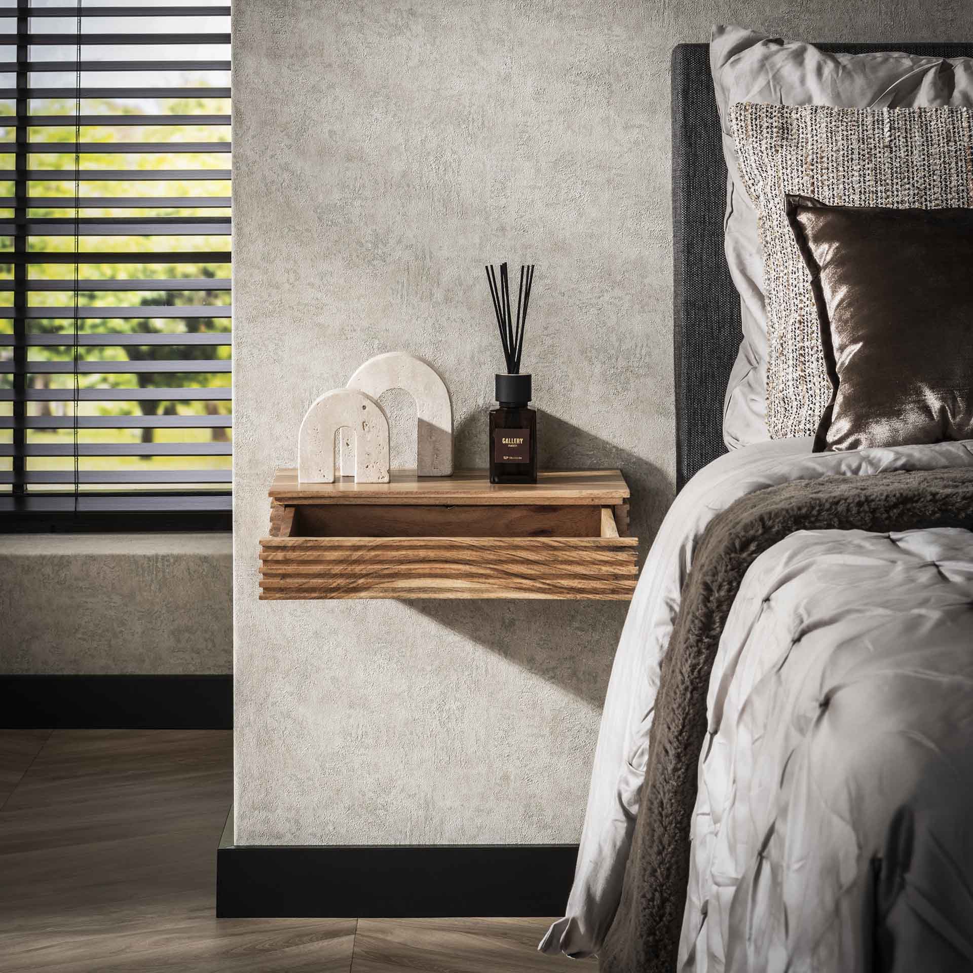 Home Designs Nachttisch 'Layer L' – 40 cm Breite für stilvolle Funktionalität