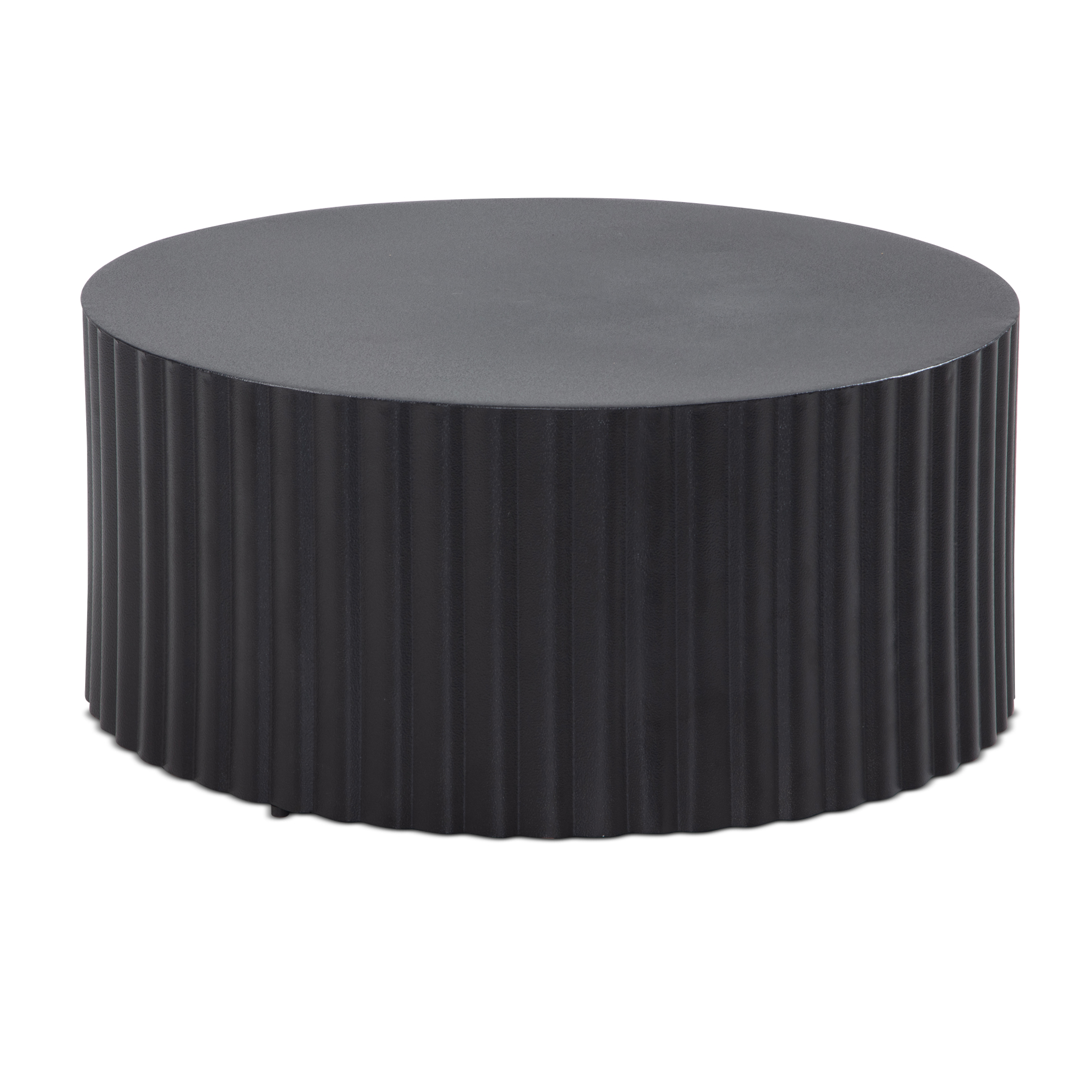 87529-WOHNLING-Couchtisch-67x67x31-cm-Metall-Schwarz-Sofatisch-Rund---Design-Wohnzimmertisch-mit-Wellen-Muster---Kaffeetisch-Eisen-in-Lamellen-Optik---Kleiner-Tisch-Beistelltisch-Wohnzi_2.jpg