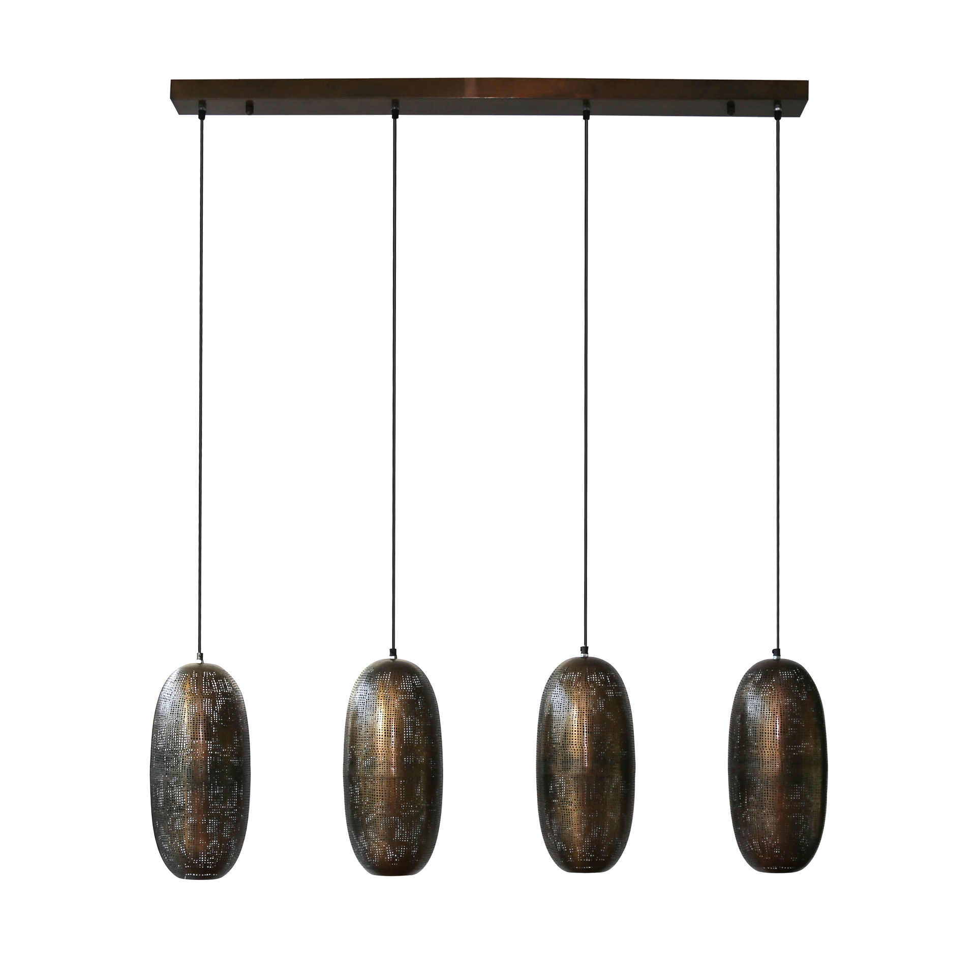 Design Deckenleuchte 4-flammig Cosmic Metall modern Bronze-Antik-Finish Design Deckenleuchte 4-flammig Cosmic Metall modern Bronze-Antik-Finish
