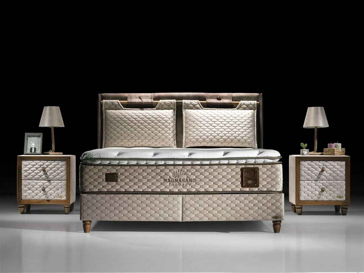 Bambi Boxspringbett Therapy Magnasand 180 x 200 cm