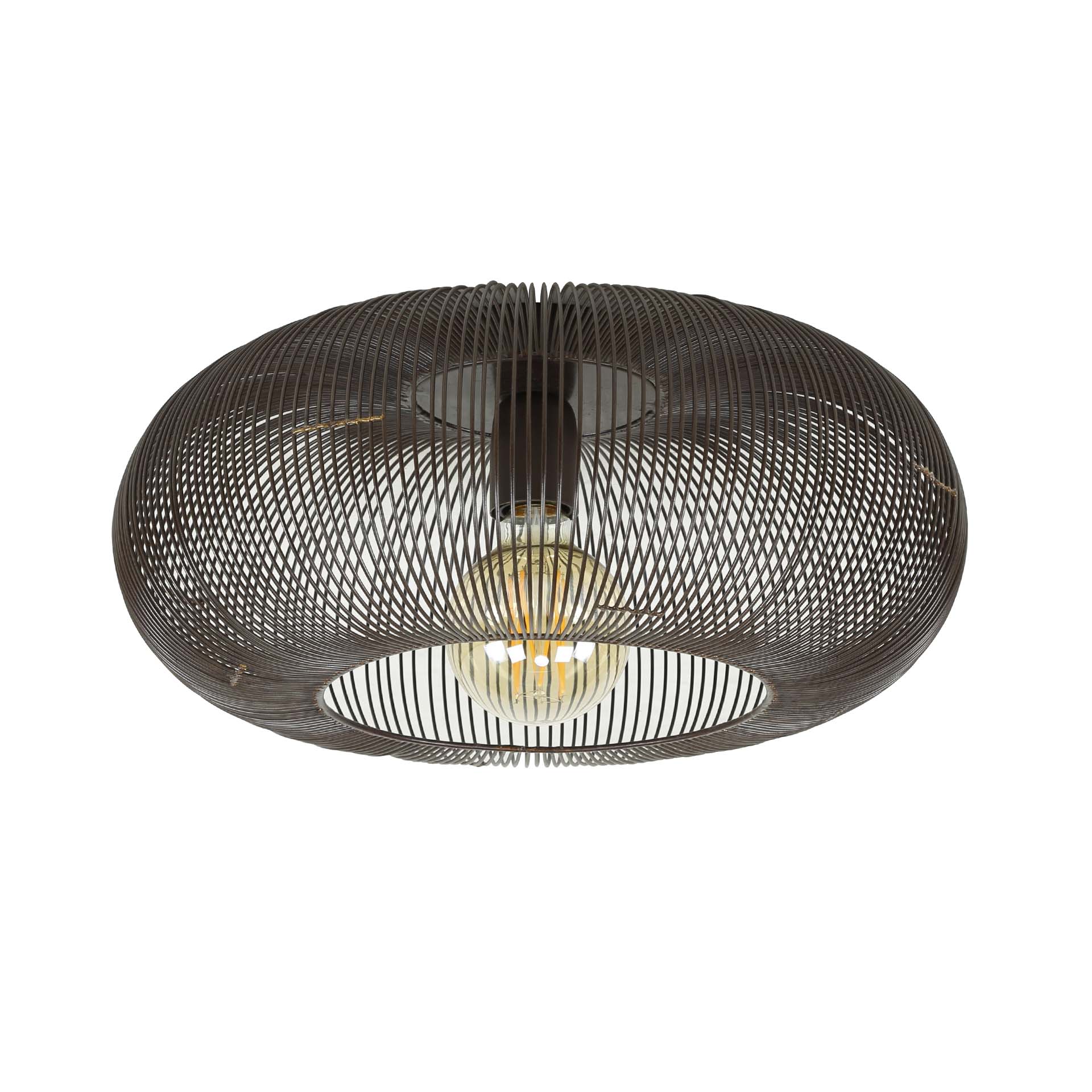 Home-Designs Deckenlampe Rund MACO Metall Retro