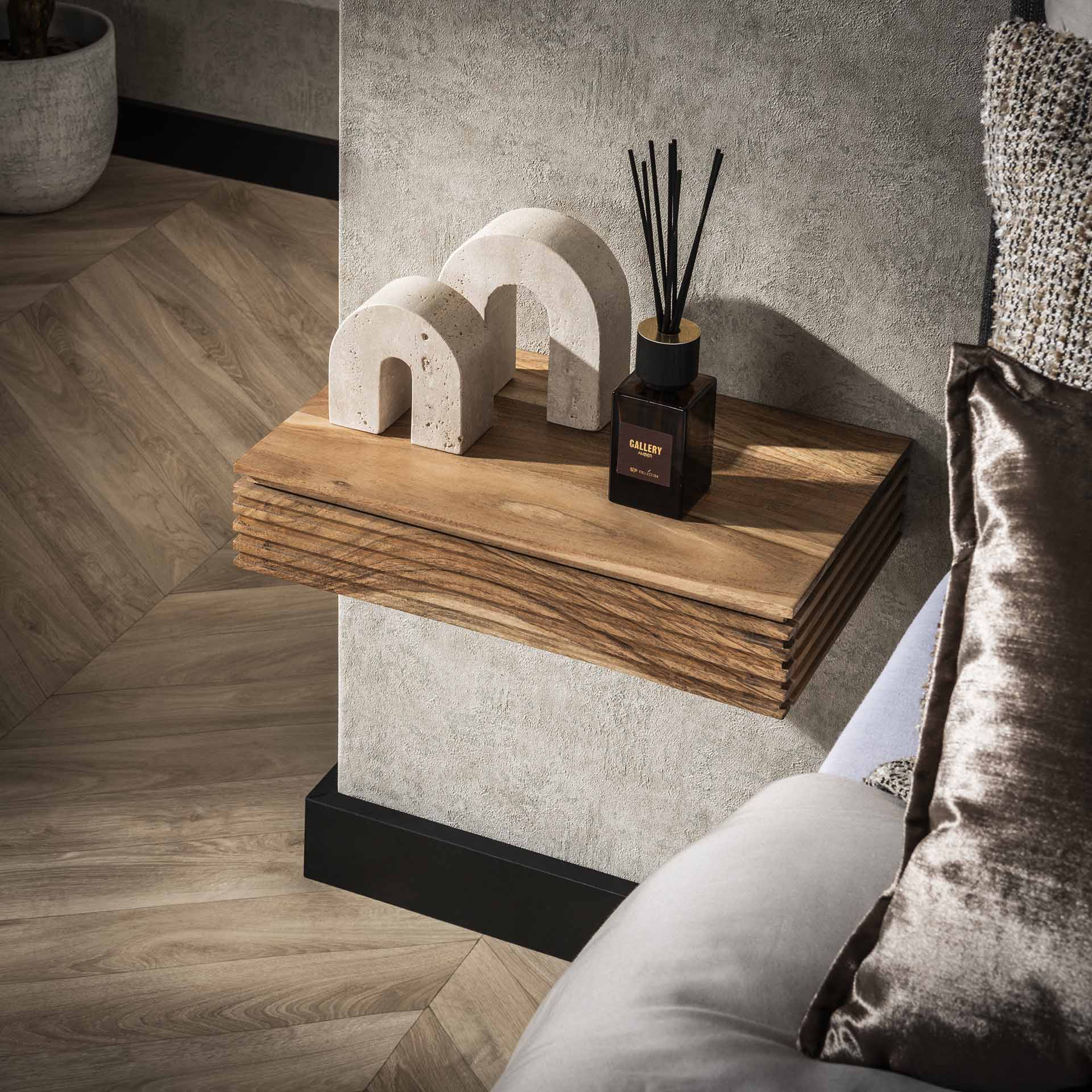 Home Designs Nachttisch 'Layer L' – 40 cm Breite für stilvolle Funktionalität
