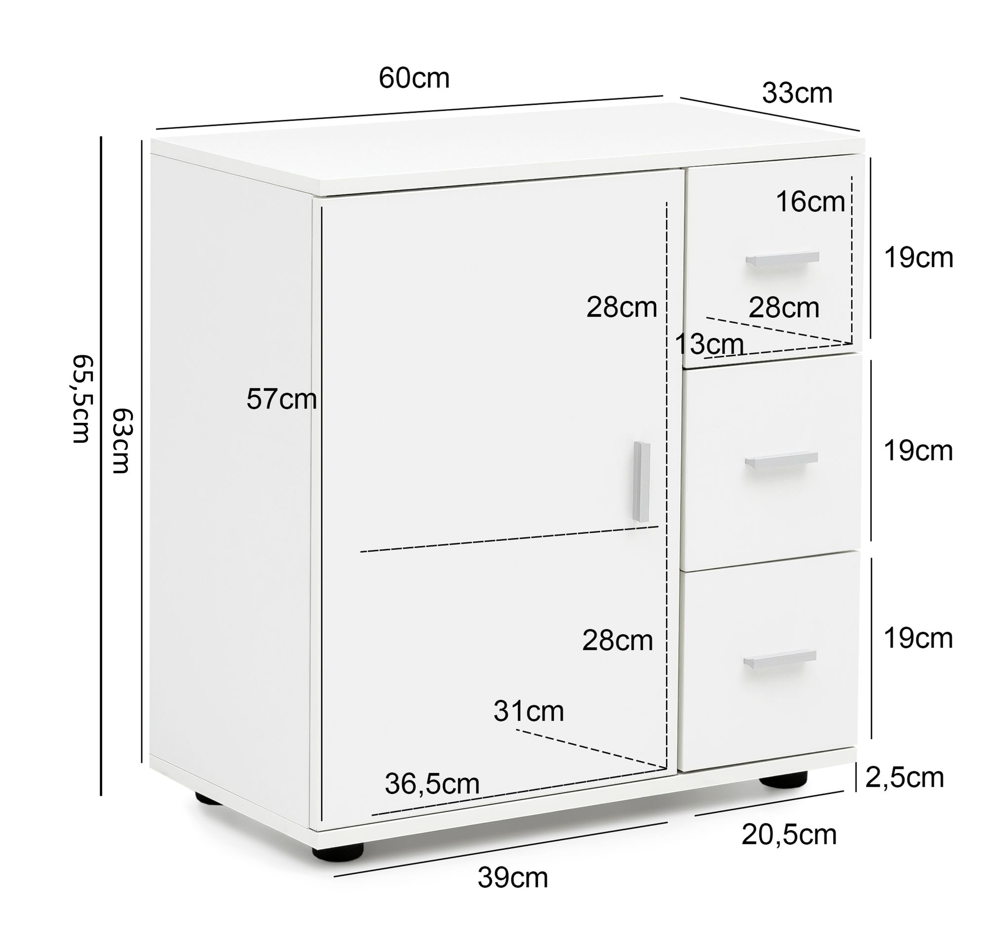48585-WOHNLING-Badschrank-WL5-877-Weiss-60x65-5x33-cm-Midi-Schrank-mit-Tuer-und-Schubladen---Kleiner-Beistellschrank-Hochglanz---Badregal-Schmal-Freistehend-Badezimmerkommode---Badmoebe_1.jpg