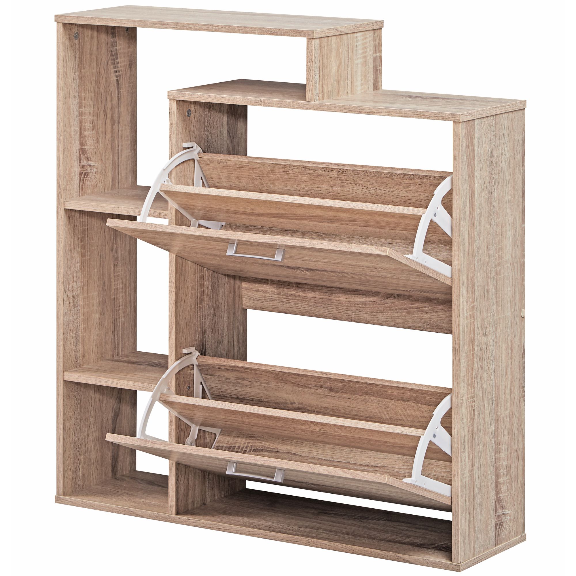 40530-WOHNLING----Moderner-Schuhkipper-SAMO-Holz-2-Faecher-Sonoma-Eiche-12-Paar-Schuhe---Schuhschrank-85-x-24-x-93-cm---Schuhkommode-Flur-mit-Ablage-Regal--flur-moebel-schuh-aufbewahrun_4.jpg