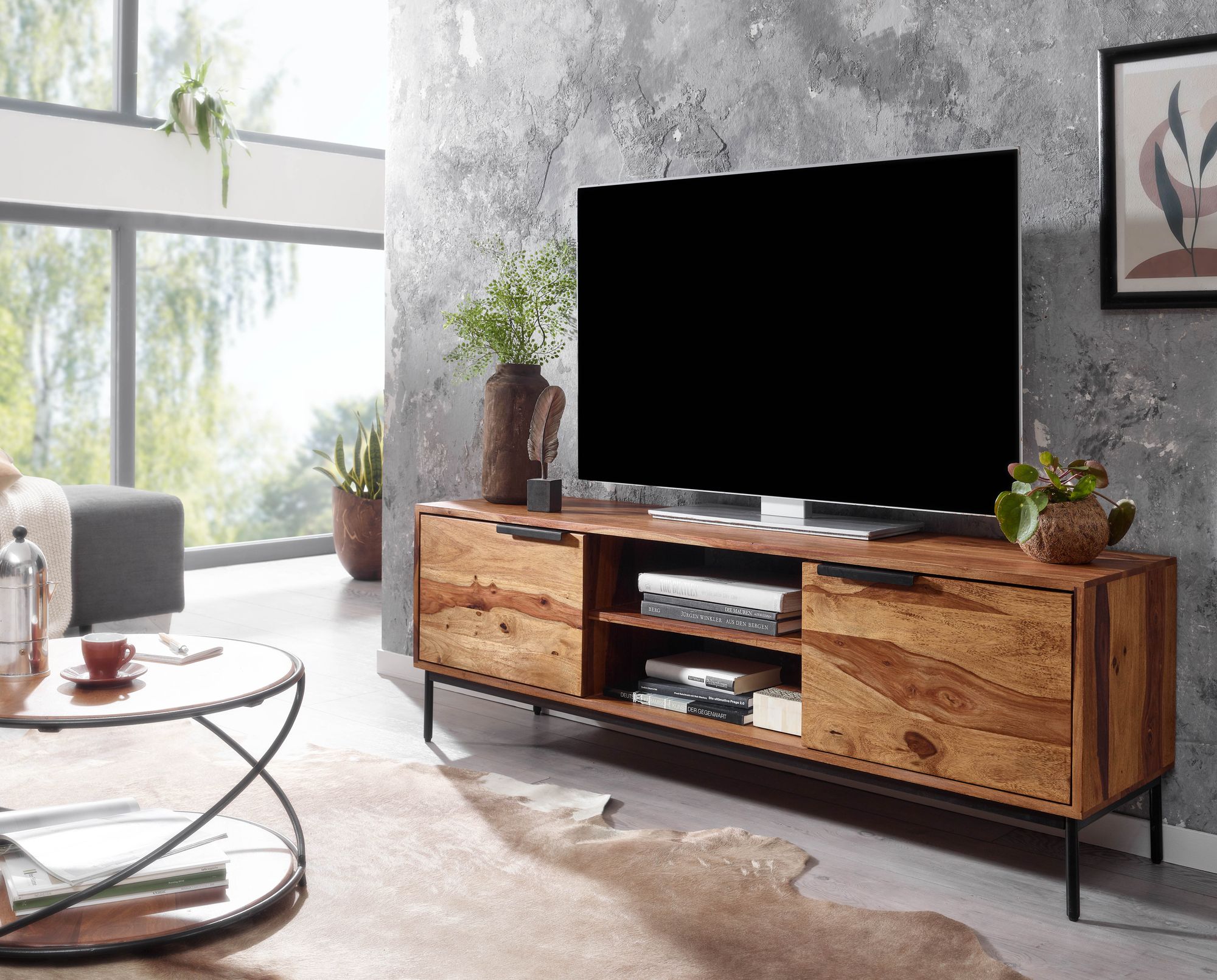 64614-Wohnling-TV-Board-147x50x38-cm-Sheesham-WL6-552-WL6-552_4.jpg