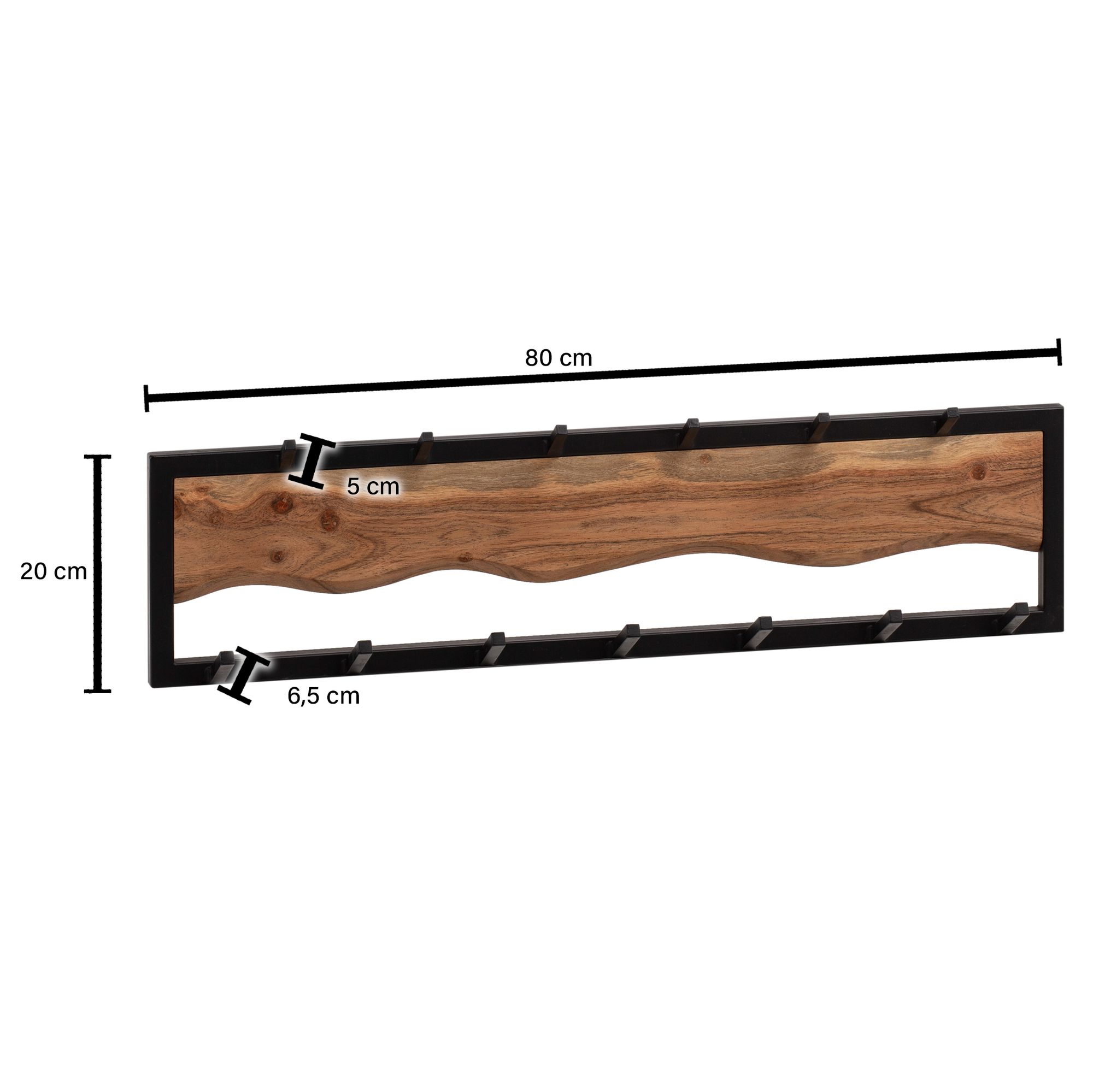 88188-WOHNLING-Wandgarderobe-80x8x22-cm-Schwarz---Akazie-WL6-769-WL6-769_1.jpg