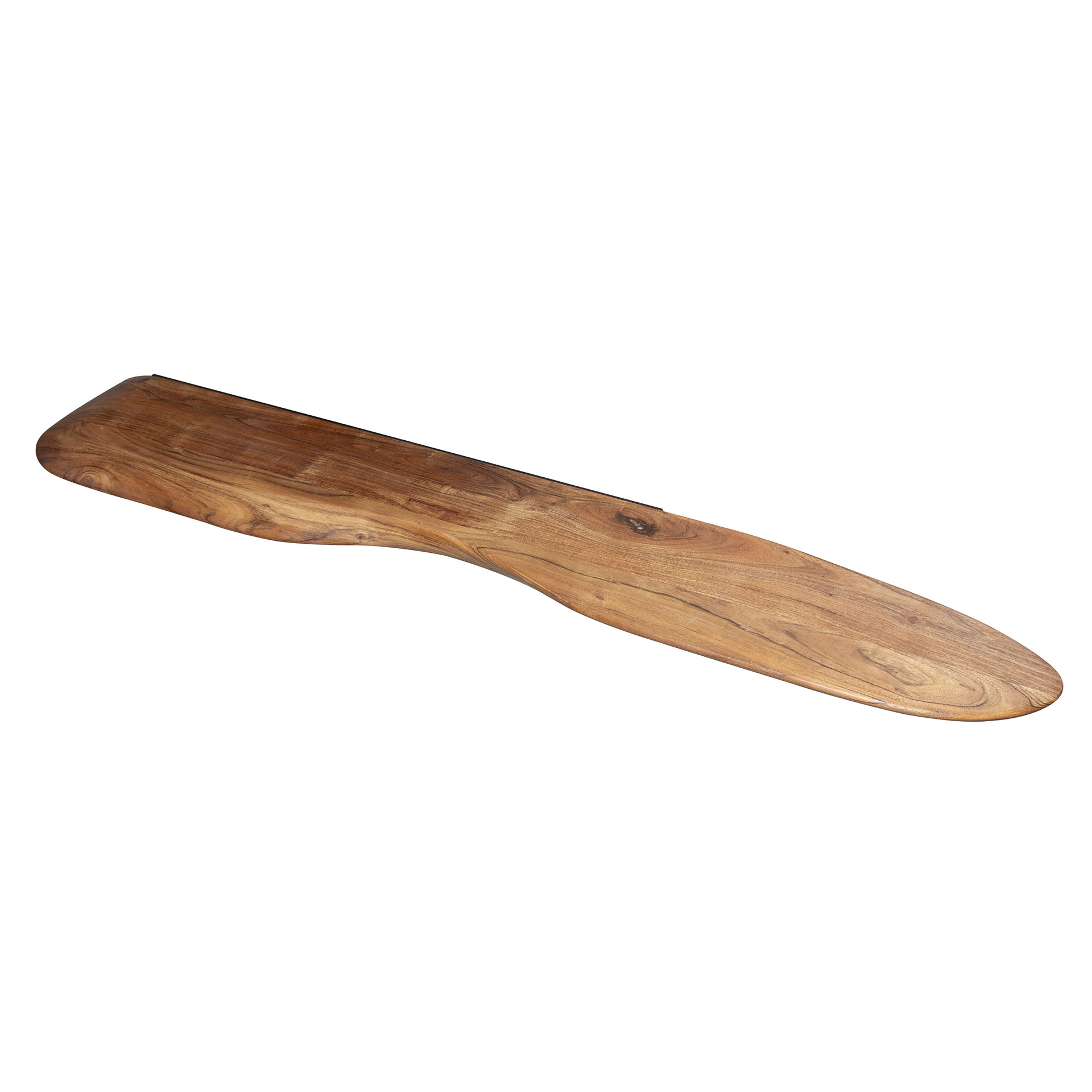 Wandregal „Organic“ – 120 cm aus massivem Akazienholz