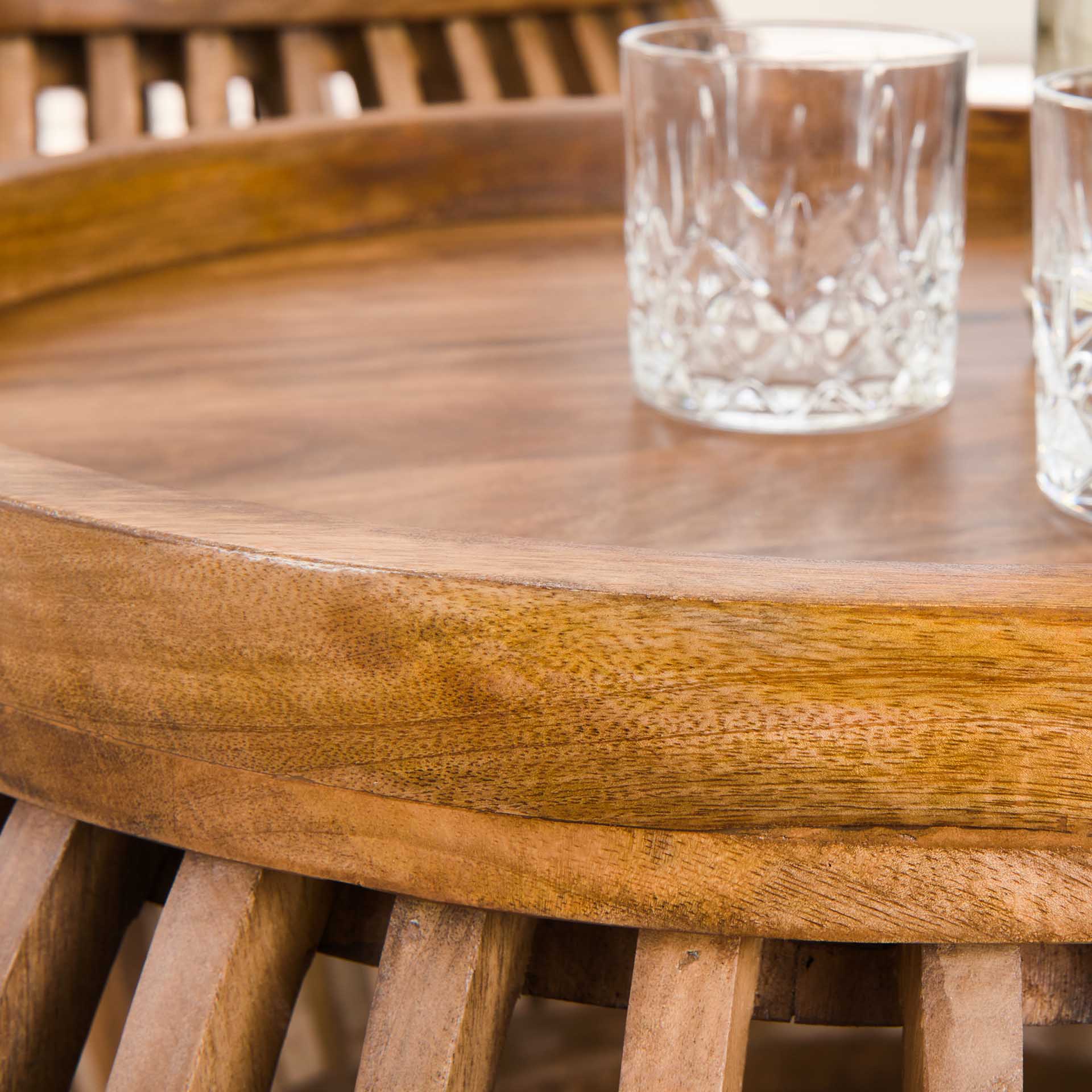 2399_16ZA_6 Design Couchtisch 2er Set Rund CURVE Mangoholz