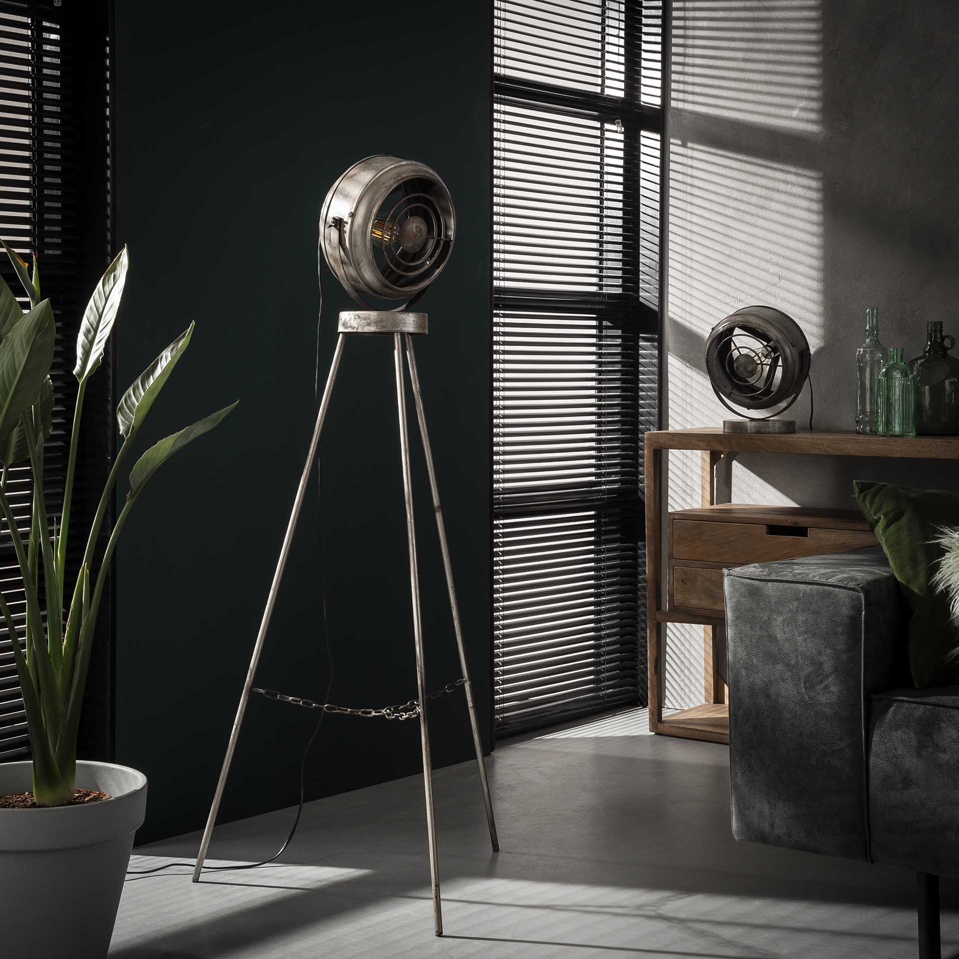 Design Stehlampe BONT Alt Silber Finish