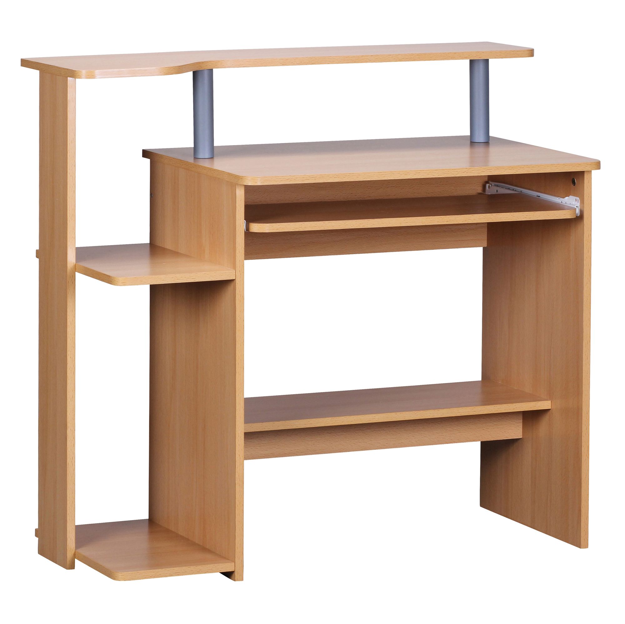 36971-WOHNLING-Computertisch-WL1-163-Buche-94x90-5x48-5-cm-Laptop-Tisch-Modern-mit-Tastaturauszug---PC-Tisch-mit-Drucker-Ablage-platzsparend---Schreibtisch-fuer-kleine-Raeume-mit-Ablage_5.jpg