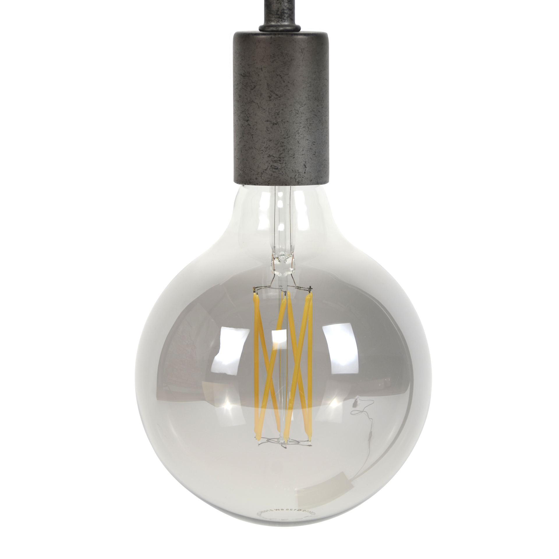 Design Glühlampe LED Filament Globus Ø12,5 / Smoke Grey
