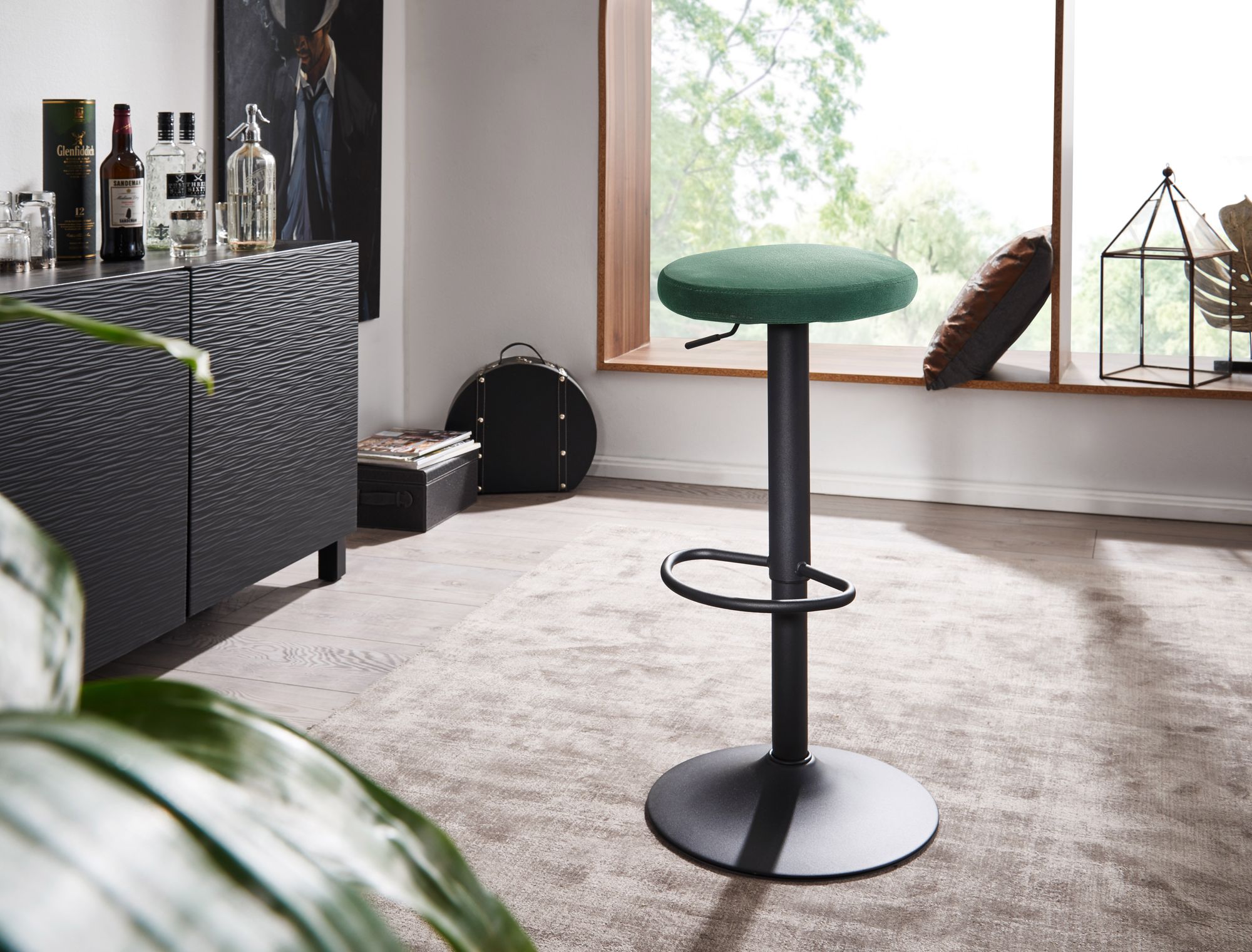 56598-WOHNLING-Barhocker-Samt-Gruen-Hocker-ohne-Lehne---Kuechenhocker-Stoff---Metall-100kg---Design-Barstuhl-Tresenhocker-drehbar-Bistrohocker-WL6-198-WL6-198_2.jpg