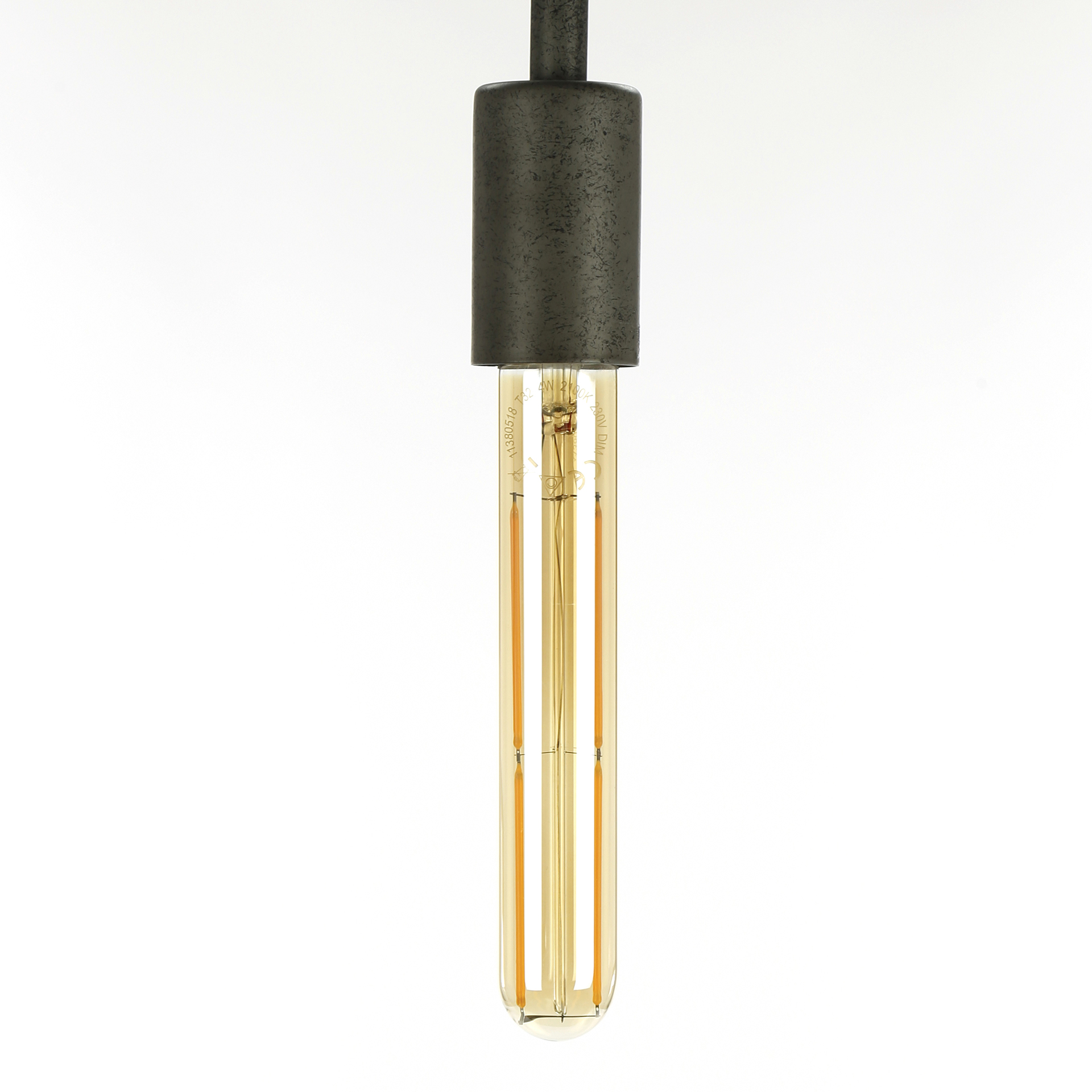 LED Filament-Röhre T32-L185 E27 18,5 cm Amber | 2100K dimmbar