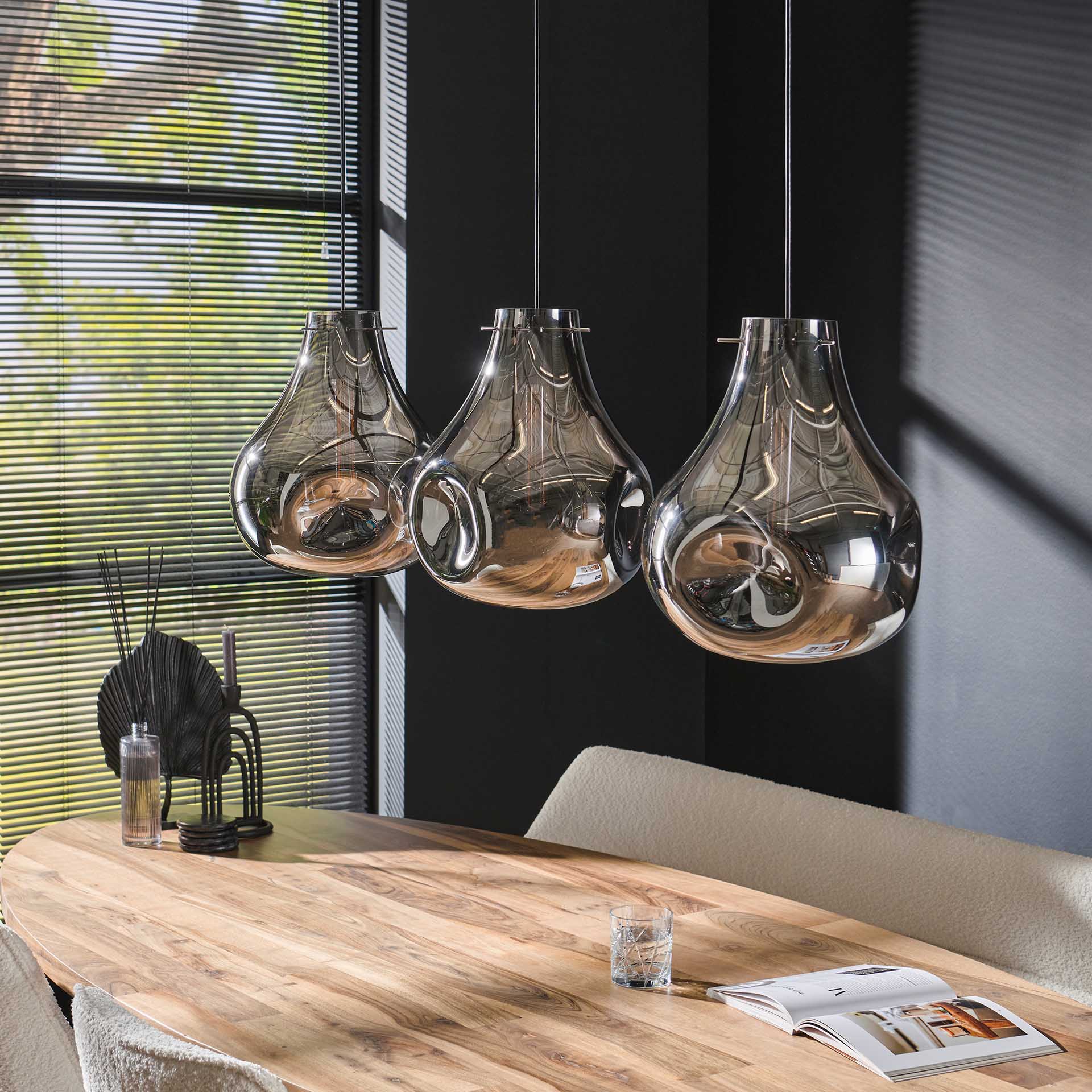 Design Hängelampe 'Dent Glass'