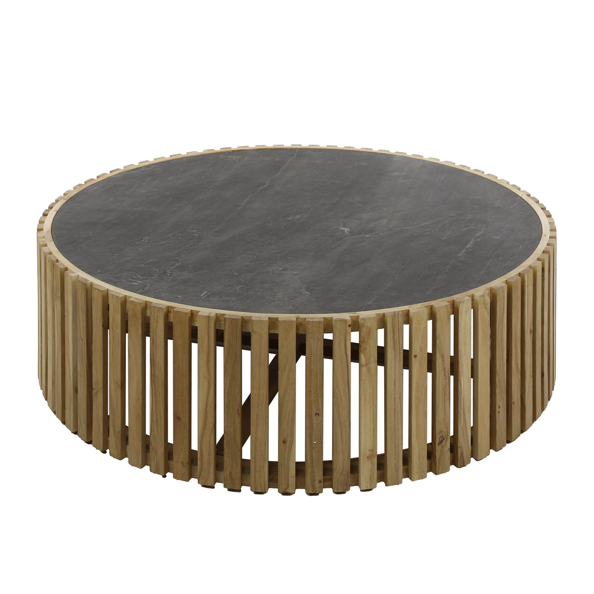 Home Designs Couchtisch Ø120 slate rund / Shiefer
